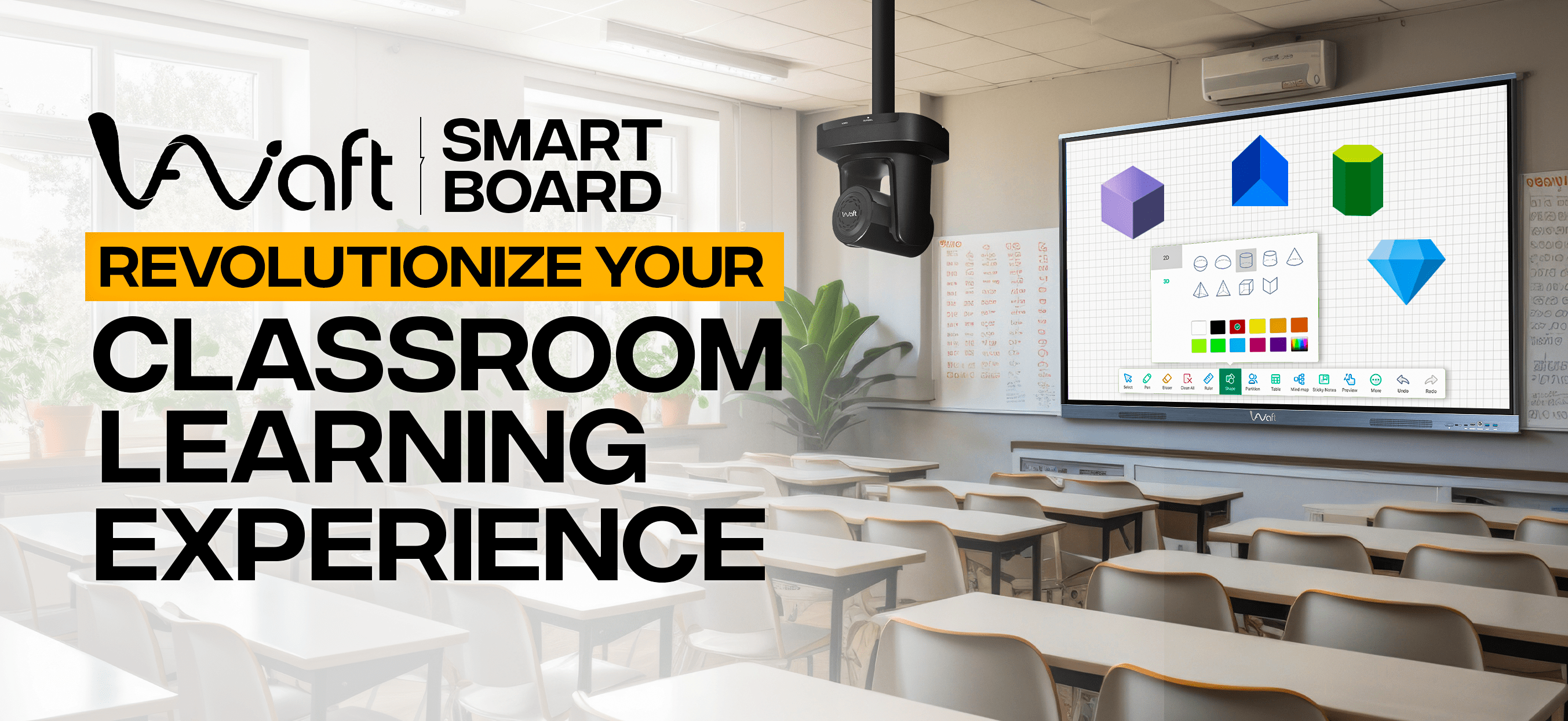 AIWaft Smart Board for Classrooms