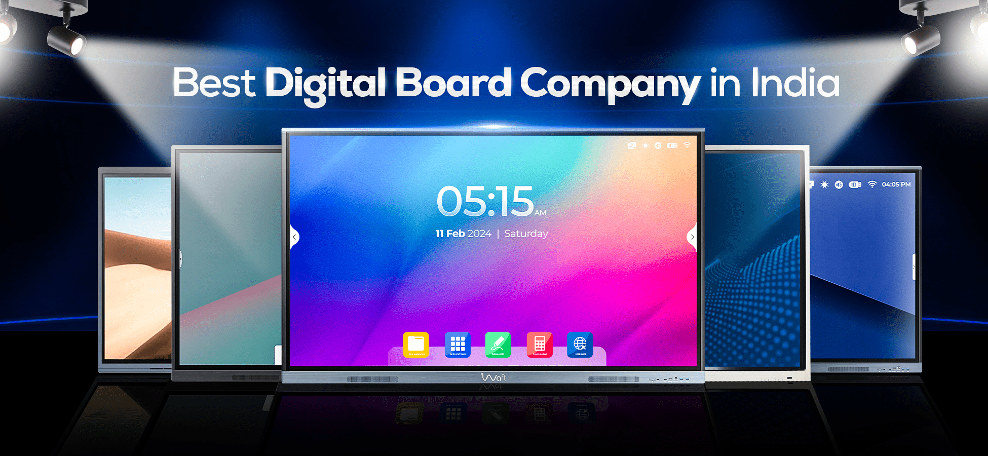 Top 5 Best Digital Board Companies in India – Why AIWAFT Leads the Way