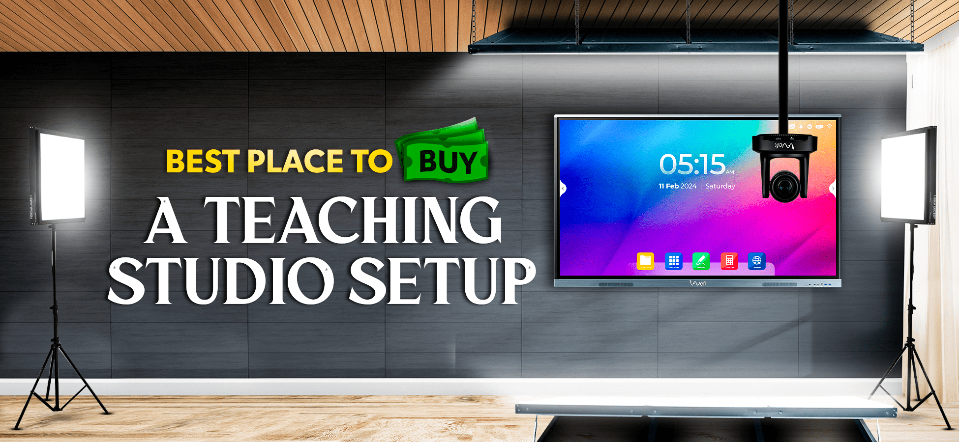 Best place to buy a teaching studio setup