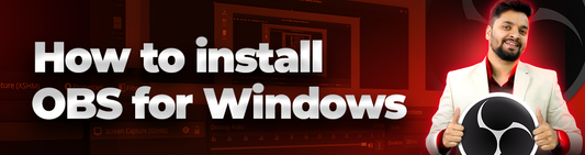 How to install OBS for Windows