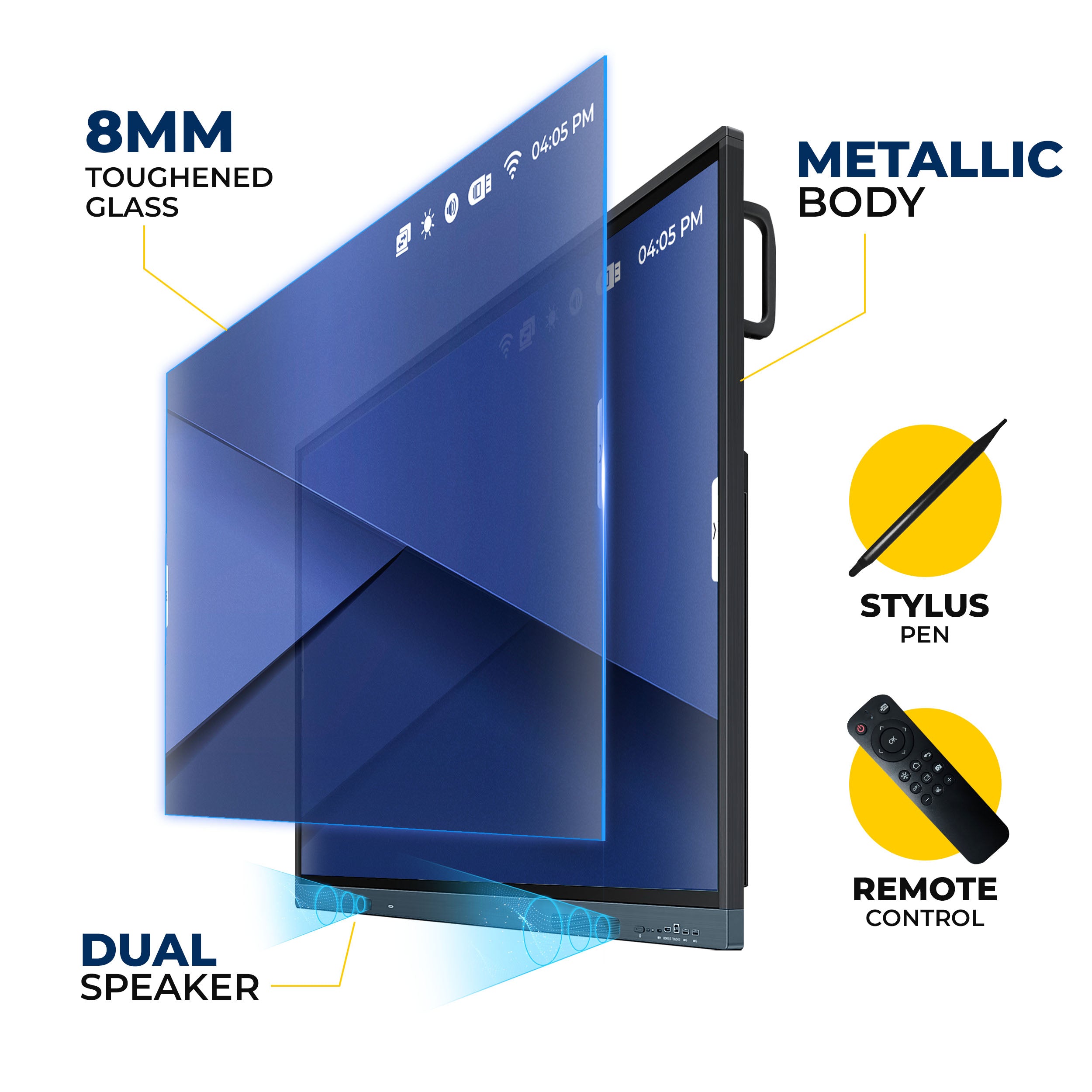 Evota 75-Inch Interactive Flat Panel for Engaging Presentations