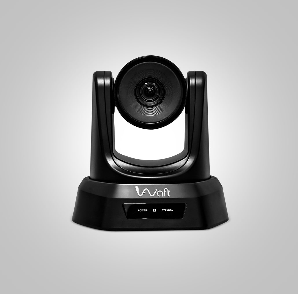 AIWaft 10x HD PTZ Camera with 1080p, 10x zoom, motion tracking, USB 3.0, RS-232 control.