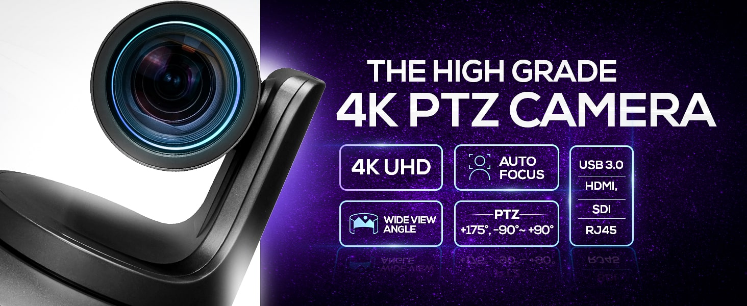 aiwaft 4k ptz camera pro lens the high grade 4k ptz camera