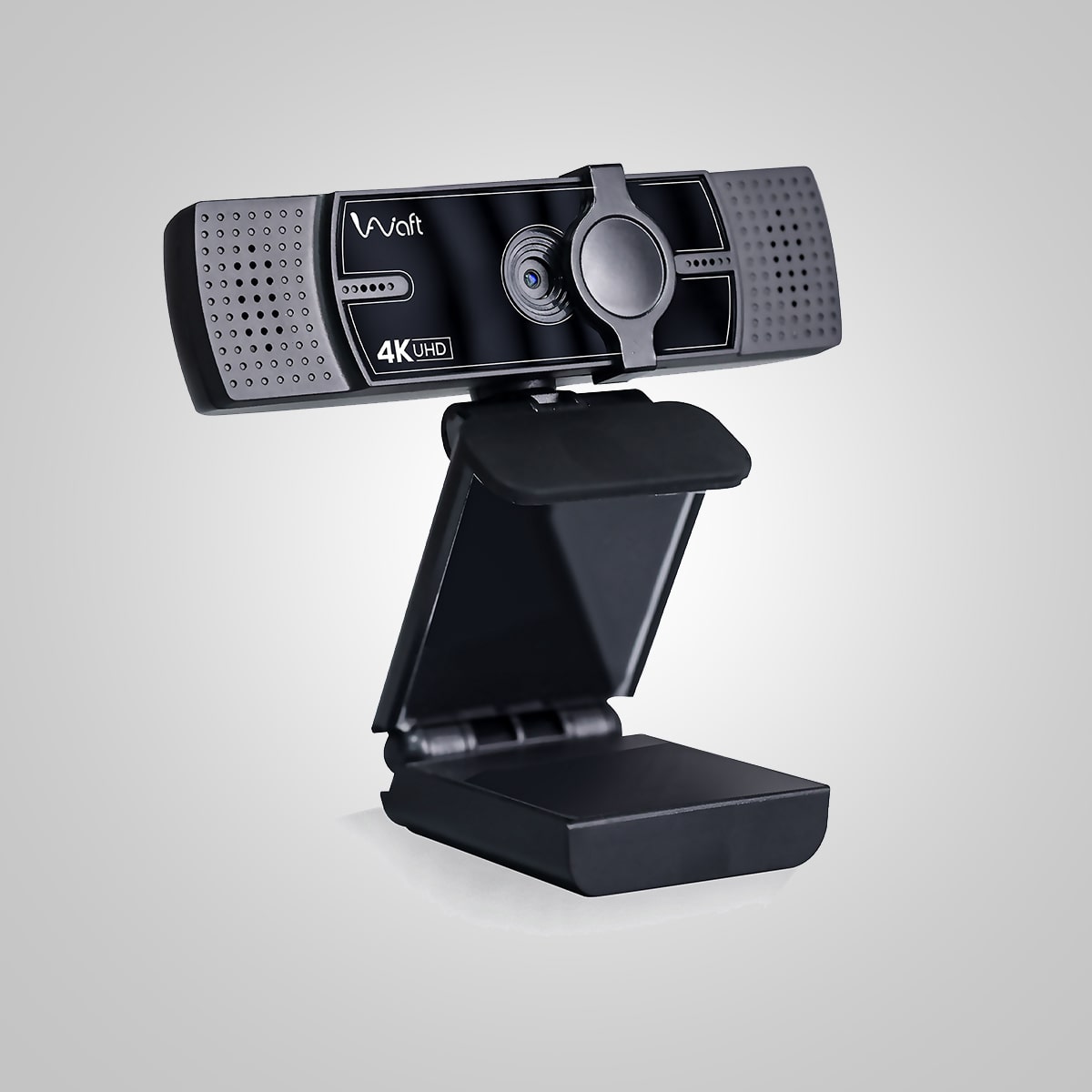 AIWaft Full HD Webcam in a sleek, compact design with an adjustable stand.