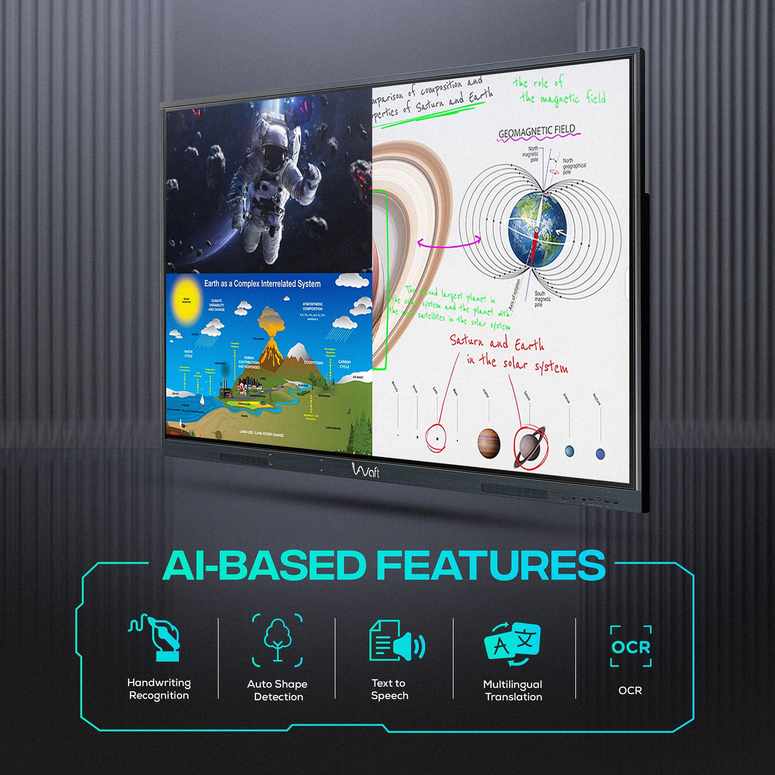 AIWaft Turbo Tab – AI-Based Interactive Features for Smart Classrooms